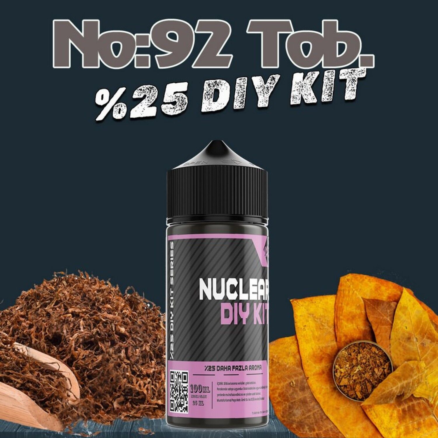 %25 No 92 Tobaco Yoğun Aroma Dıy-Kit