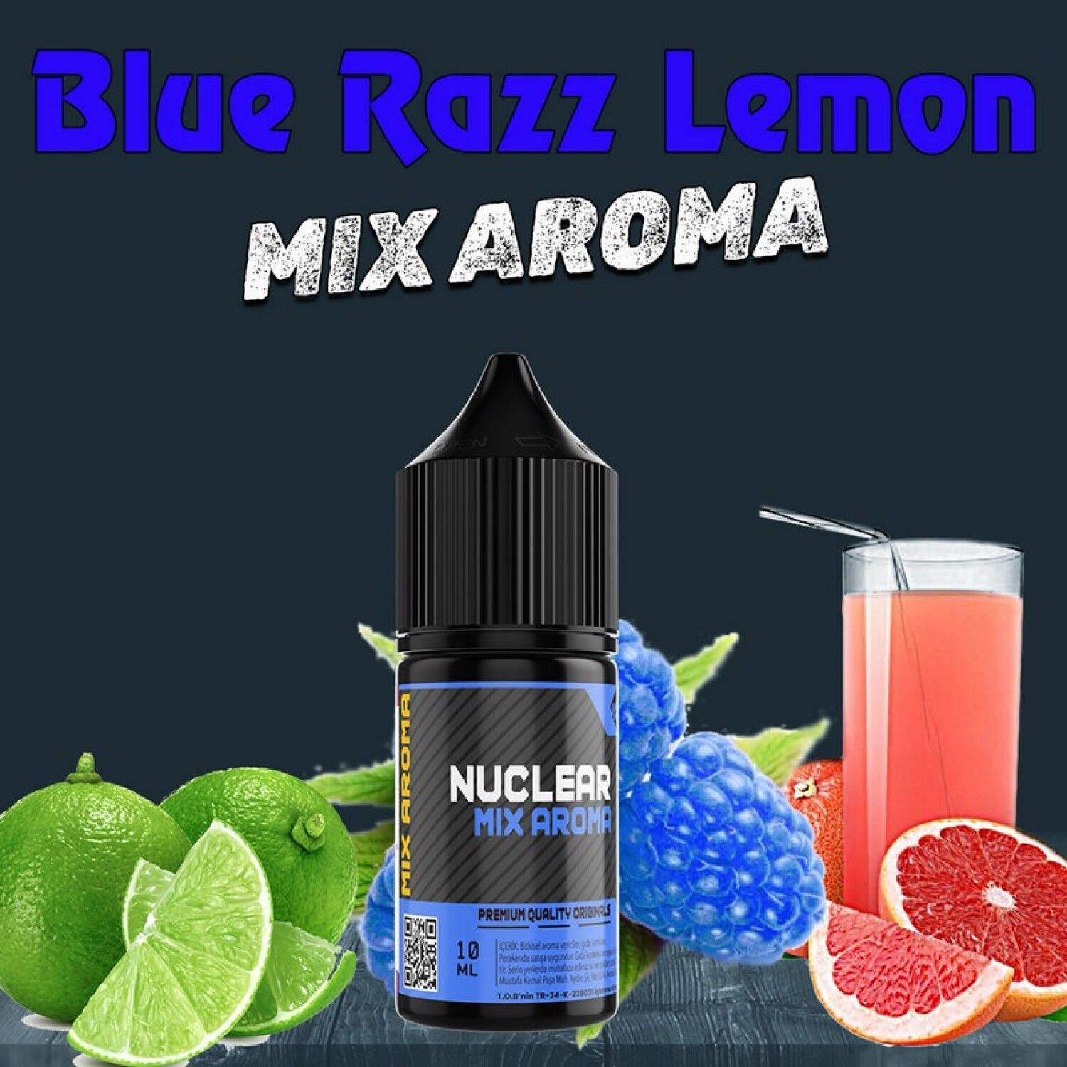 Blue Razz Lemonade Mix Aroma