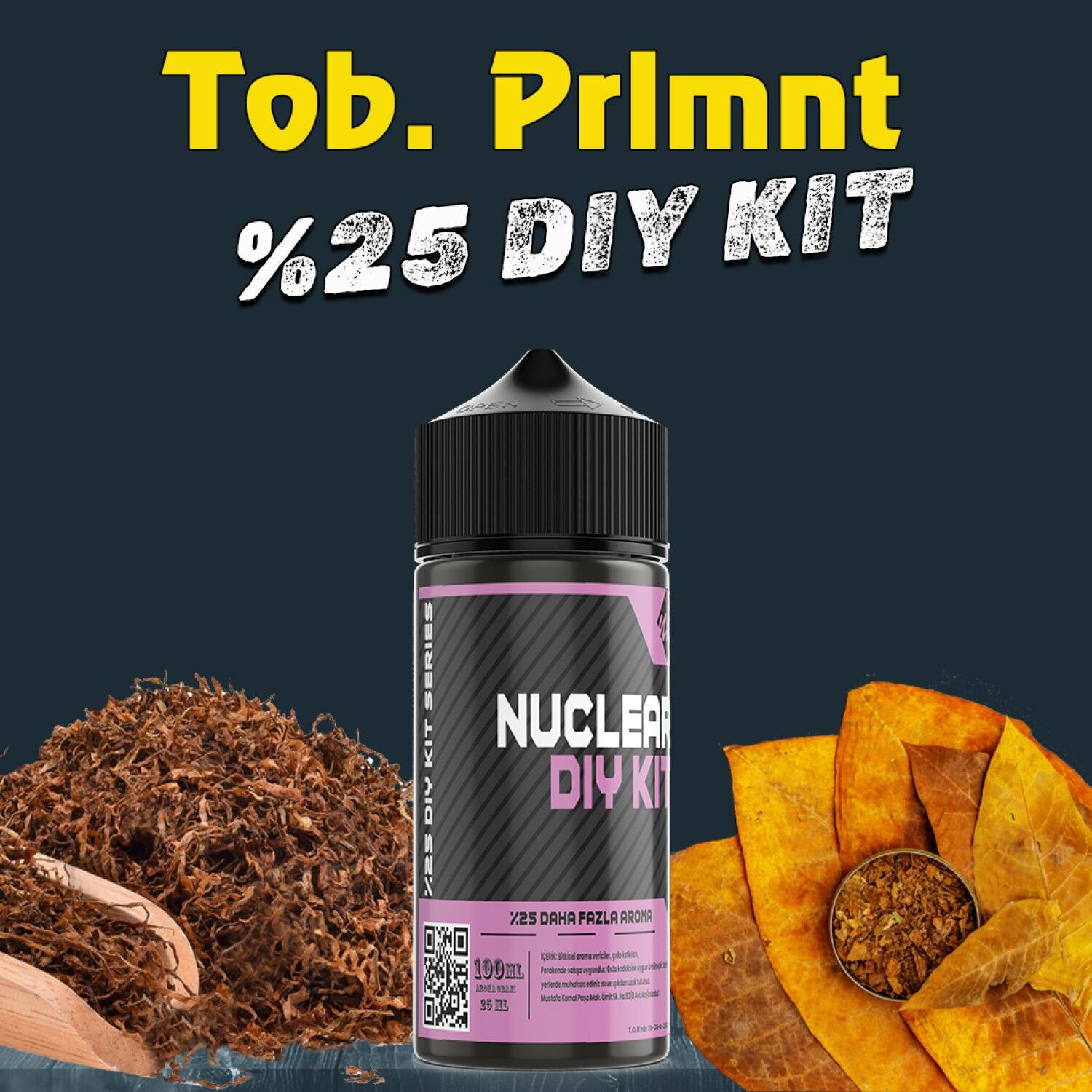%25 Tobac Prlmnt Yoğun Aroma Dıy-Kit