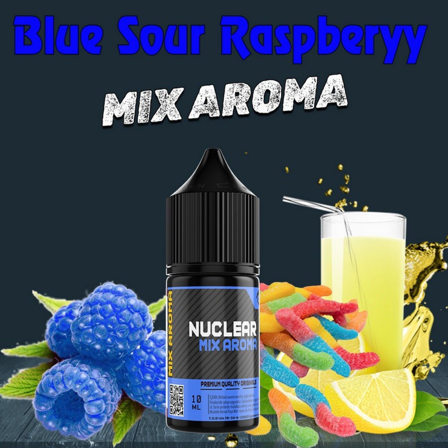 Blue Sour Raspberry Mix Aroma Vamp Serisi