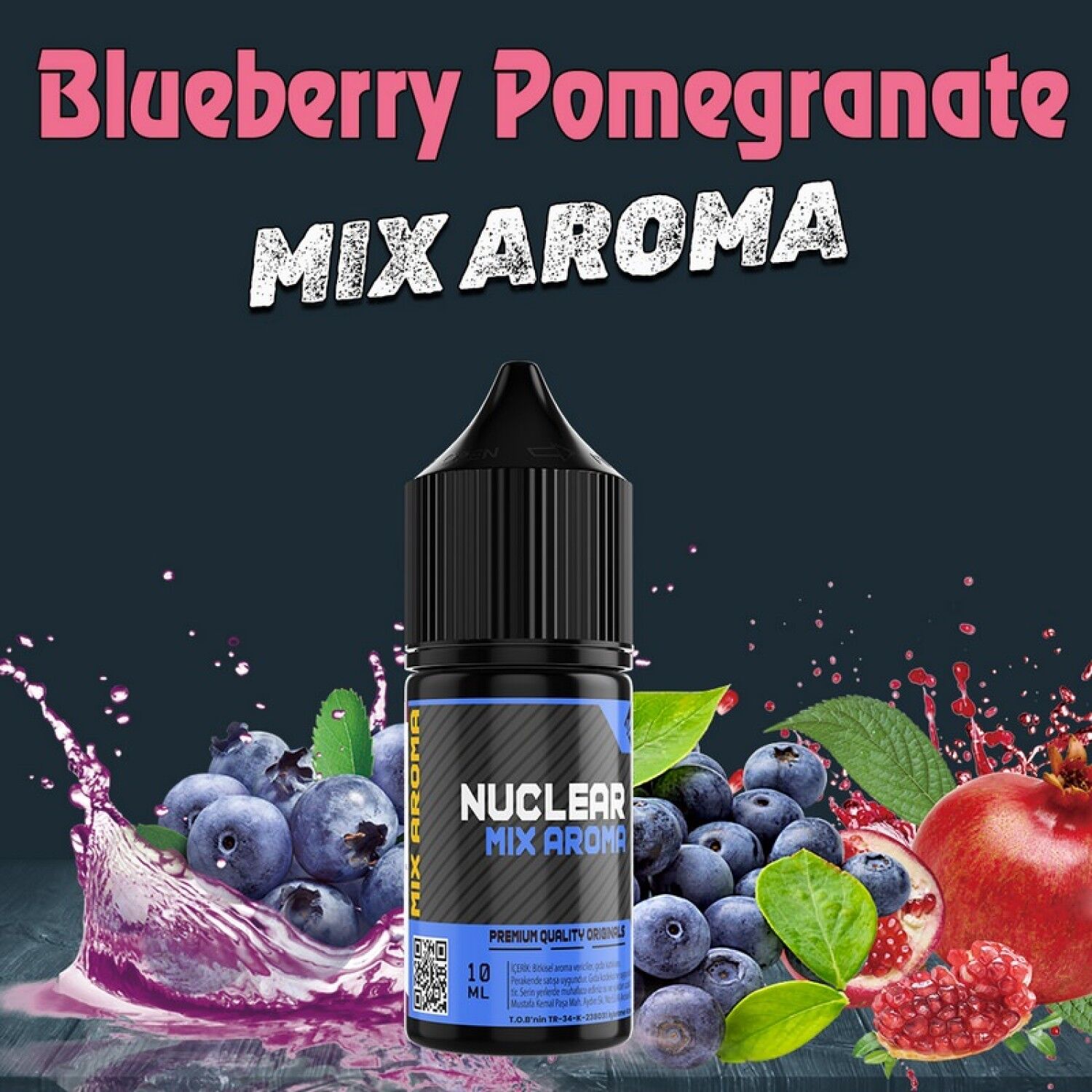 Blueberry Pomegranate Mix Aroma Doz Serisi