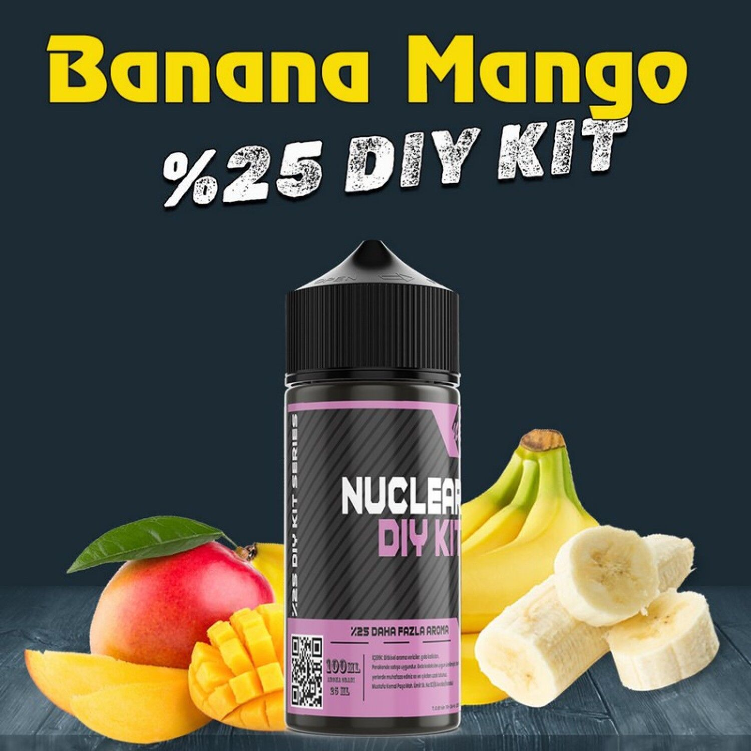 %25 Banana Mango Yoğun Aroma Dıy-Kit