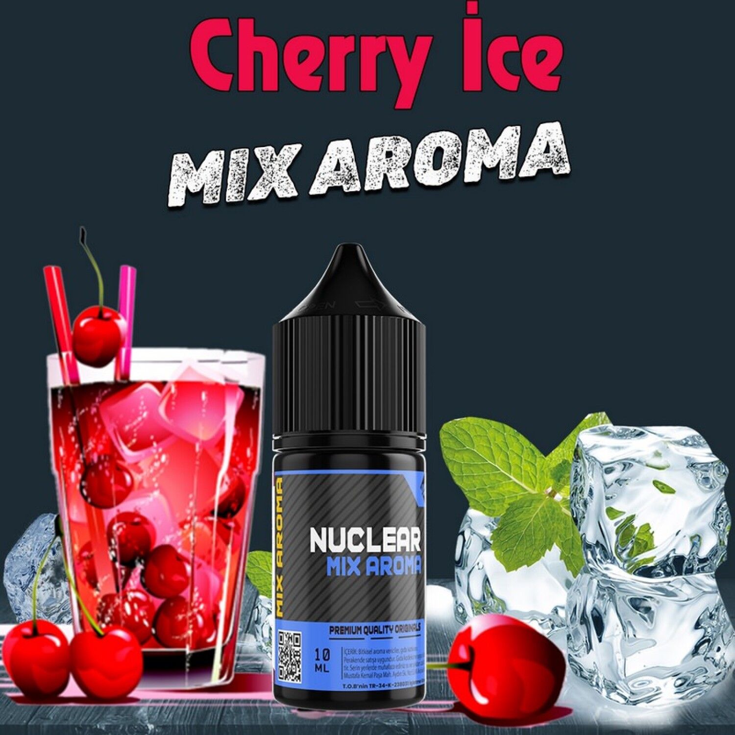 Cherry İce Mix Aroma Vamp Serisi