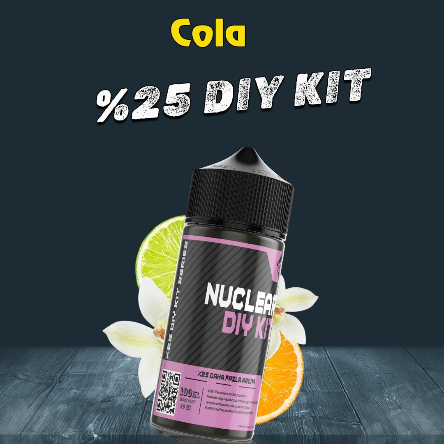 %25 Cola Yoğun Aroma Dıy-Kit Drif Serisi