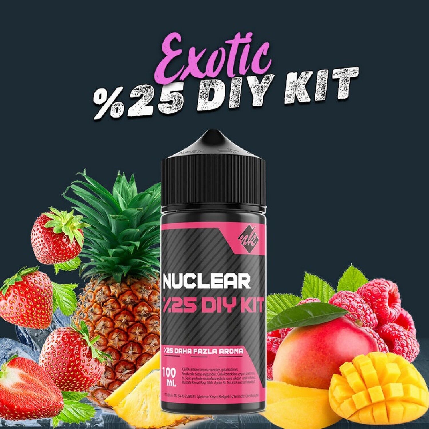 %25 Exotic Yoğun Aroma Dıy-Kit