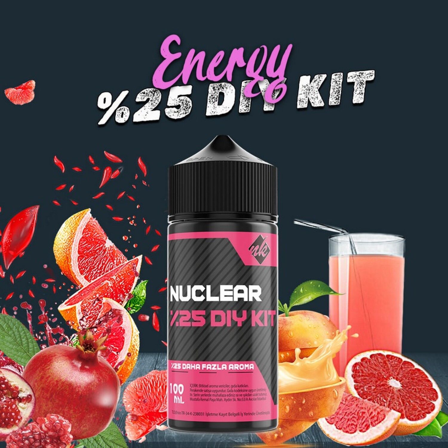 %25 Energy Yoğun Aroma Dıy-Kit