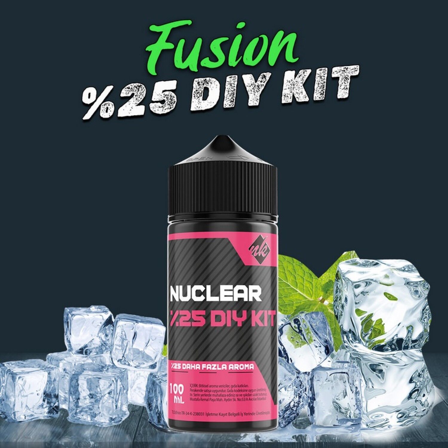 %25 Fusion Yoğun Aroma Dıy-Kit