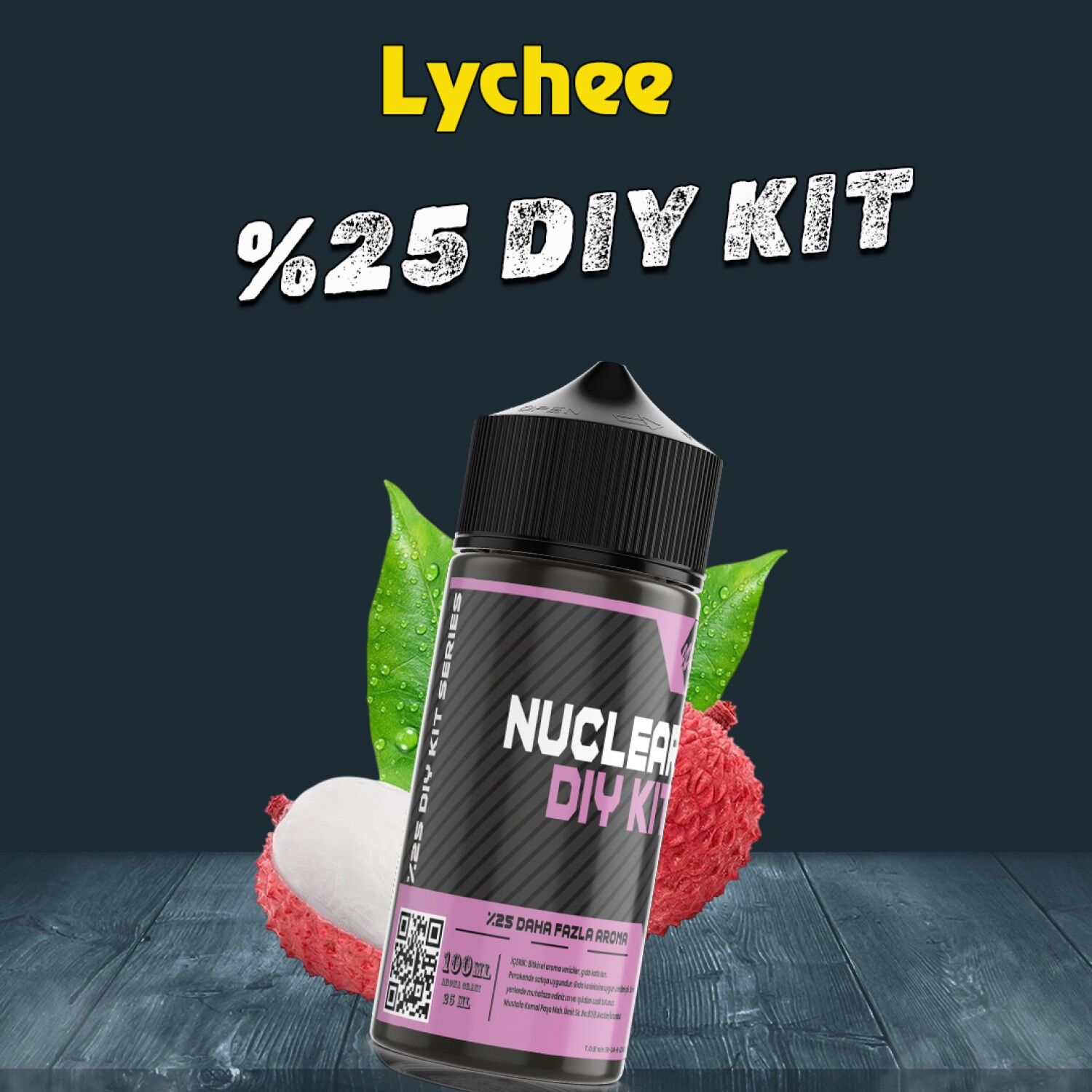 %25 Lychee Yoğun Aroma Dıy-Kit Drif Serisi