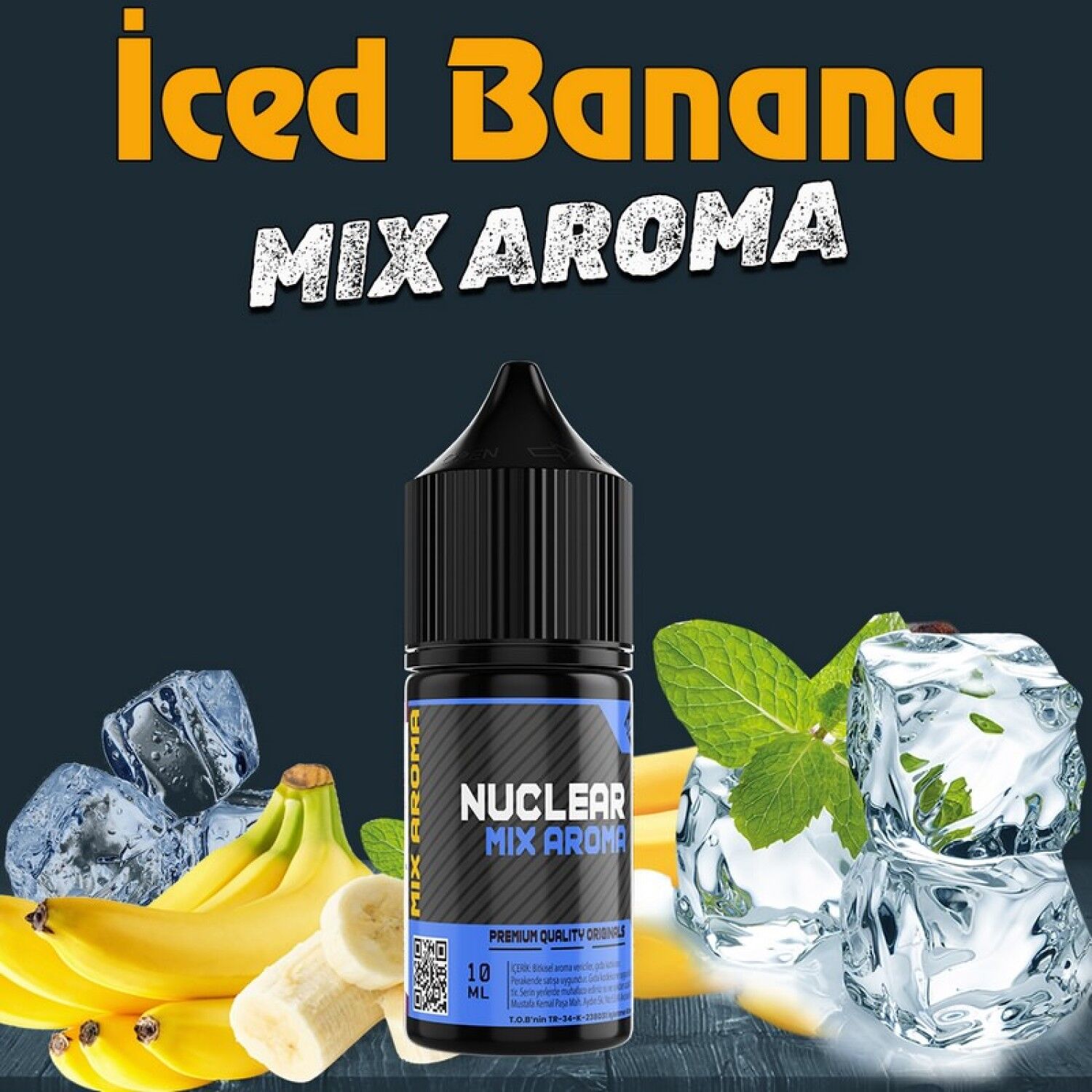 İced Banana Mix Aroma Vamp Serisi