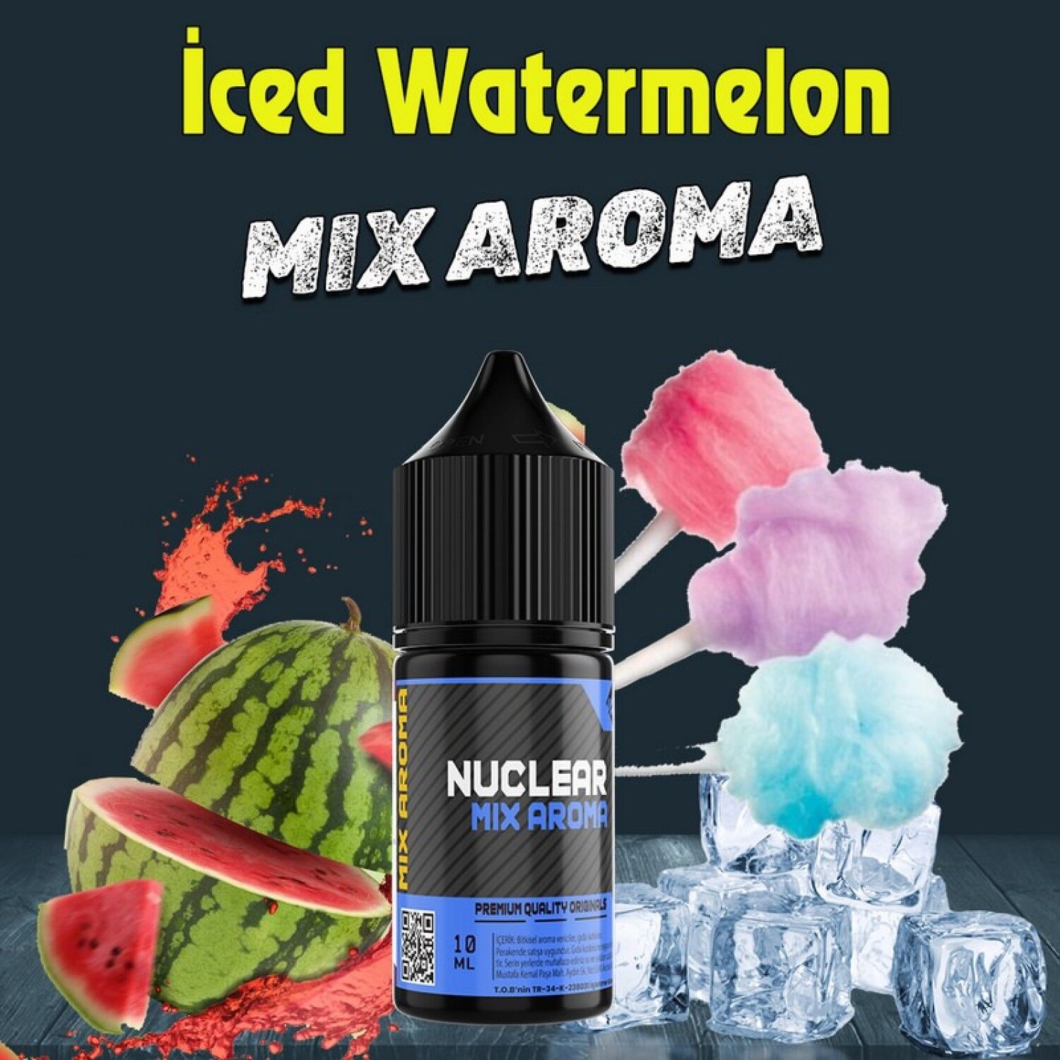İced Watermelon Mix Aroma Doz Serisi