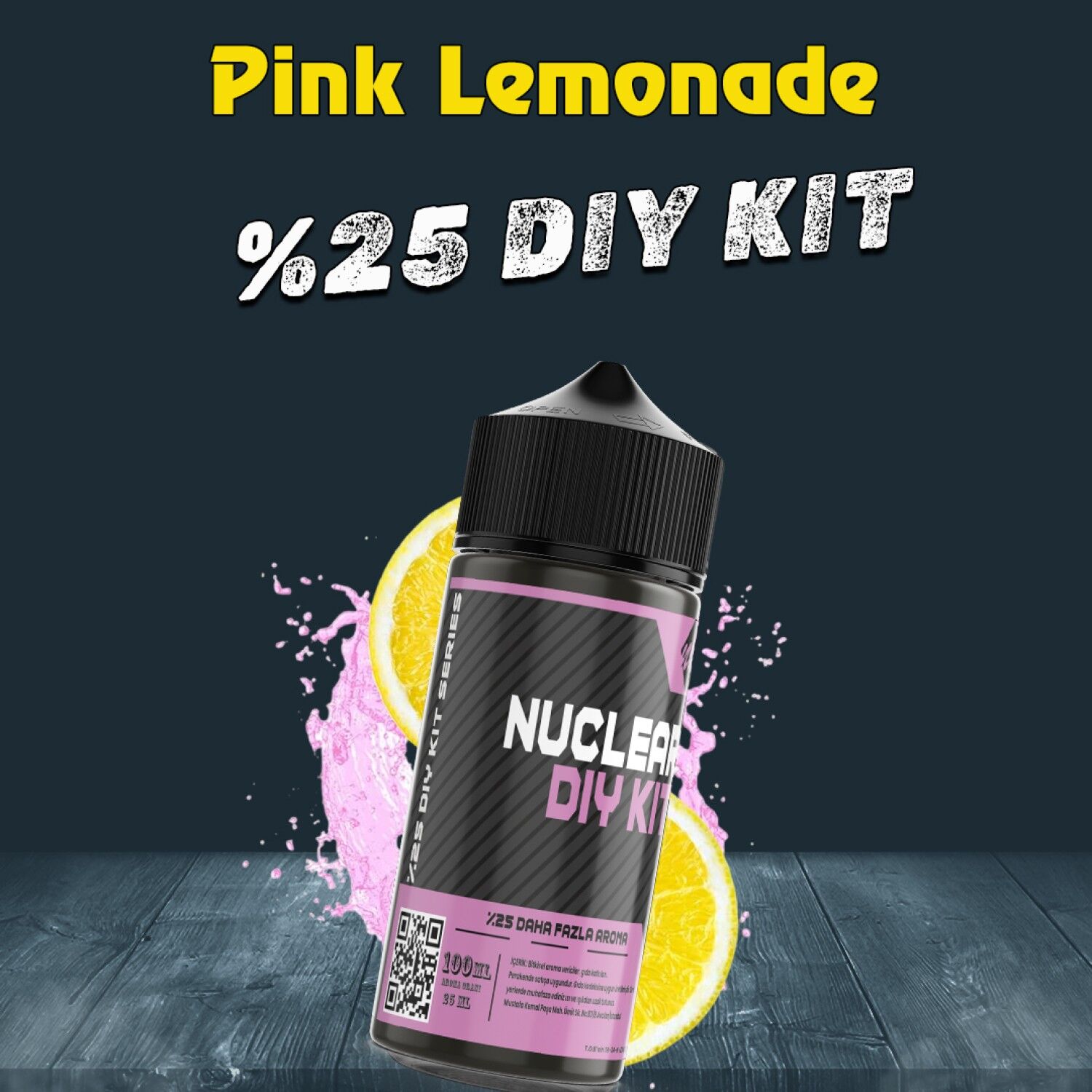 %25 Pink Lemonade Yoğun Aroma Dıy-Kit Drif Serisi