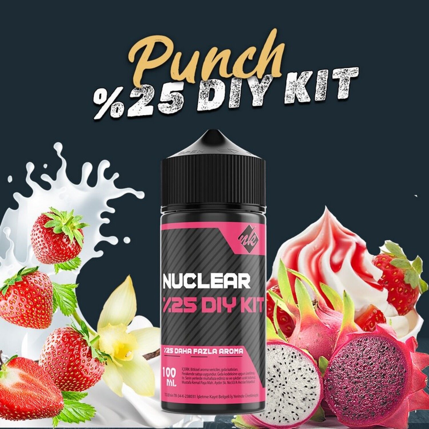 %25 Punch Yoğun Aroma Dıy-Kit
