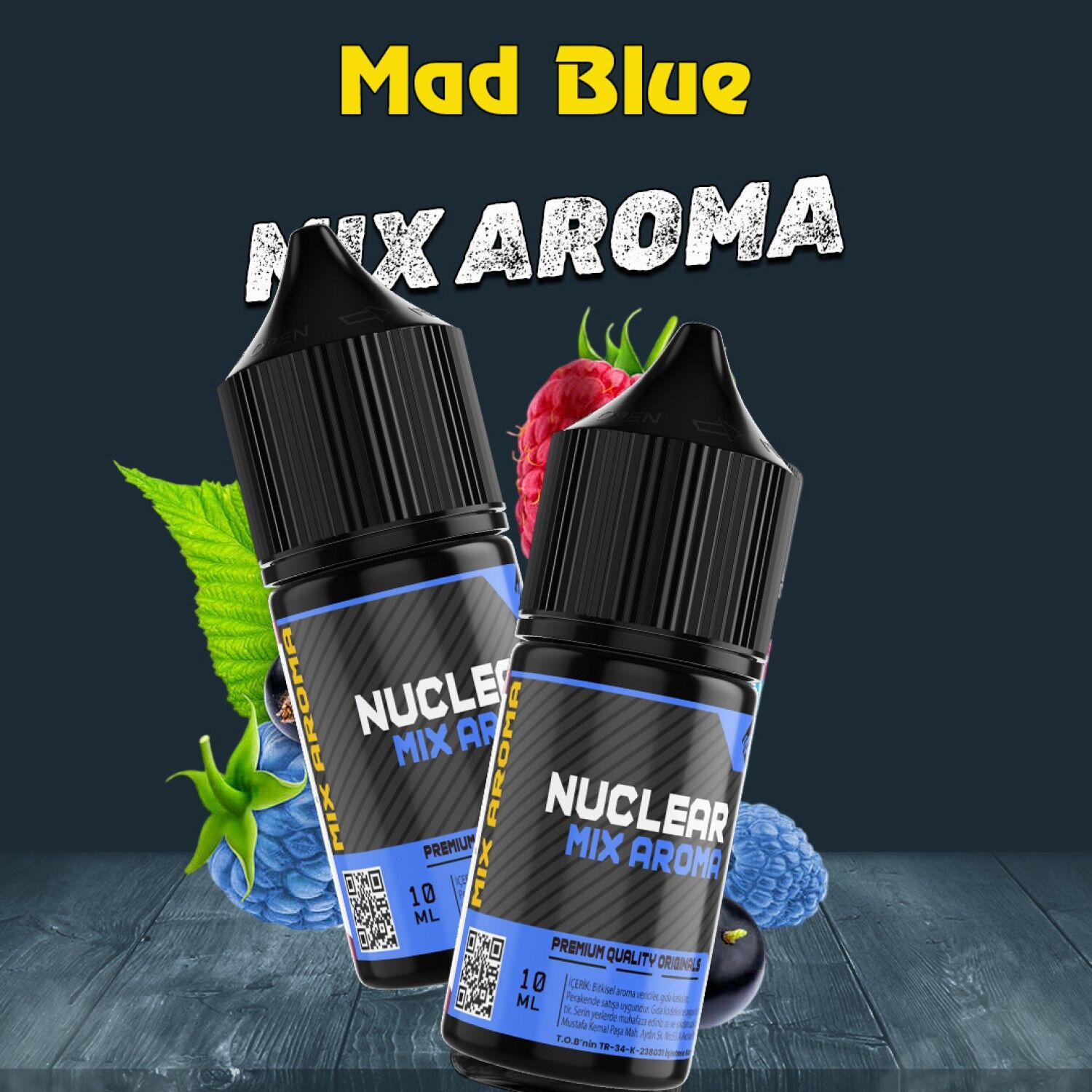 Mad Blue Mix Aroma Drif Serisi