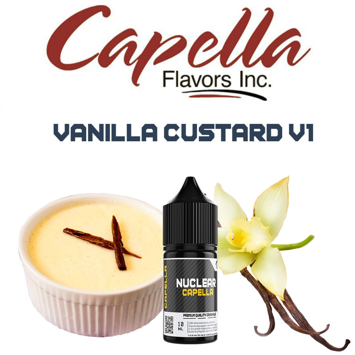 Capella Vanilla Custard V1 Aroma