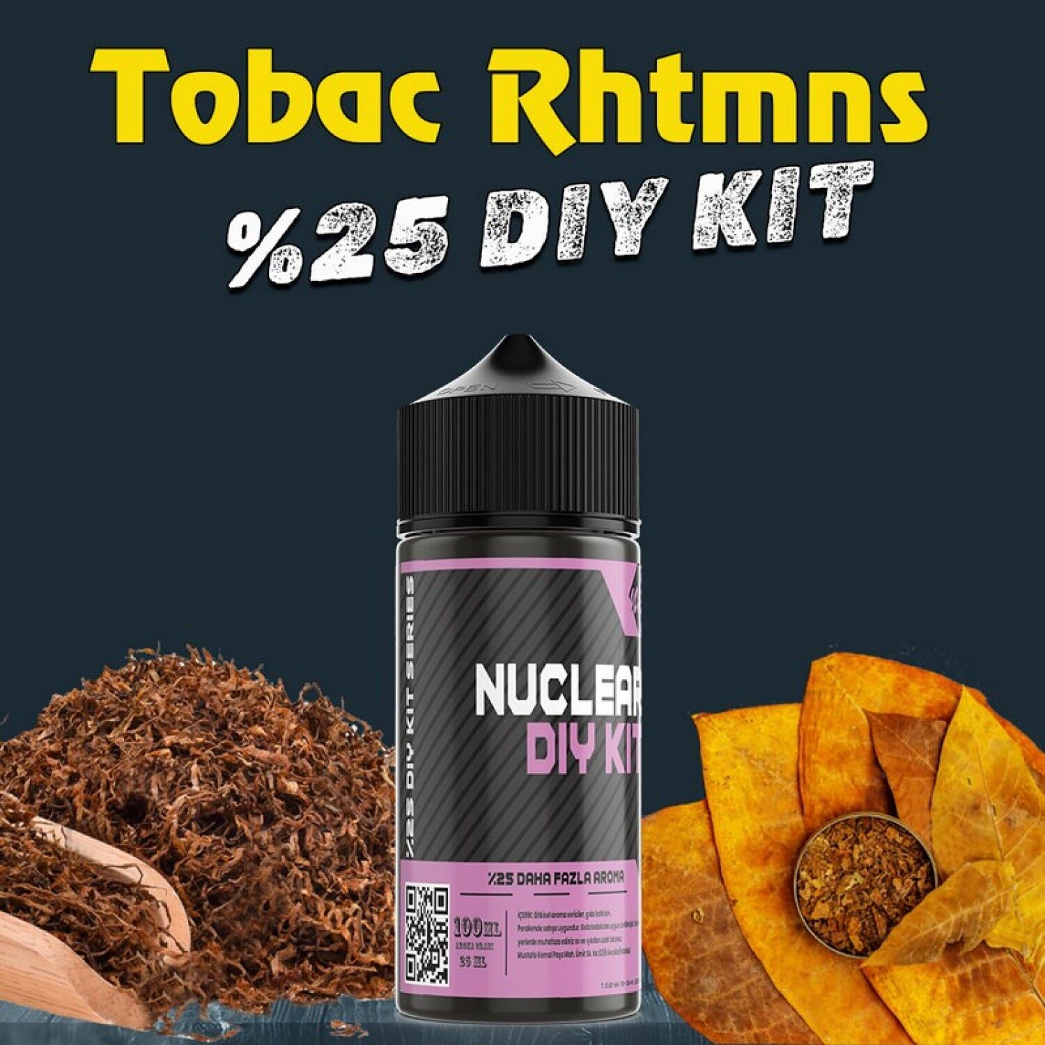 %25 Tobac Rhtmns Yoğun Aroma Dıy-Kit