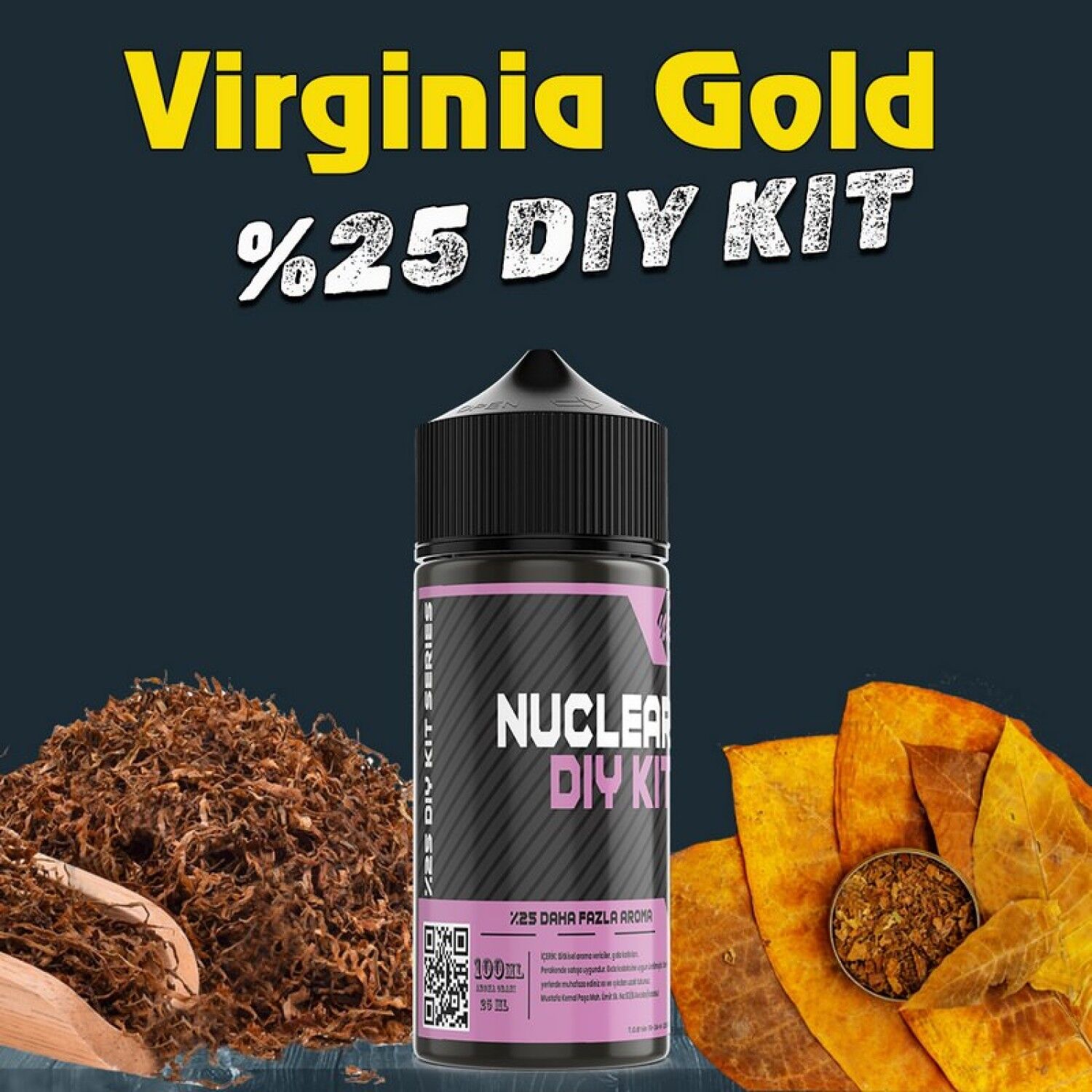 %25 Virginia Gold Yoğun Aroma Dıy-Kit