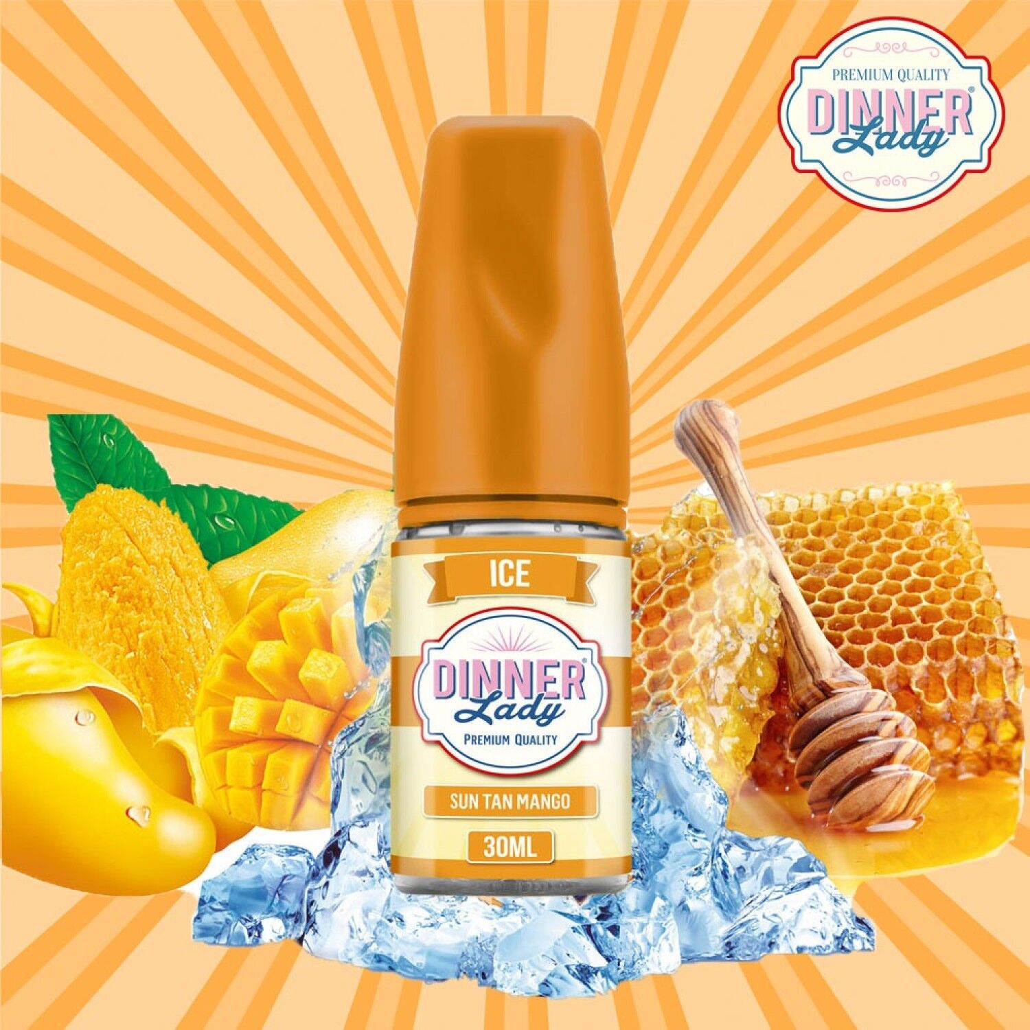 Dinner Lady Sun Tan Mango 30 ML Orjinal Şişe Aroma