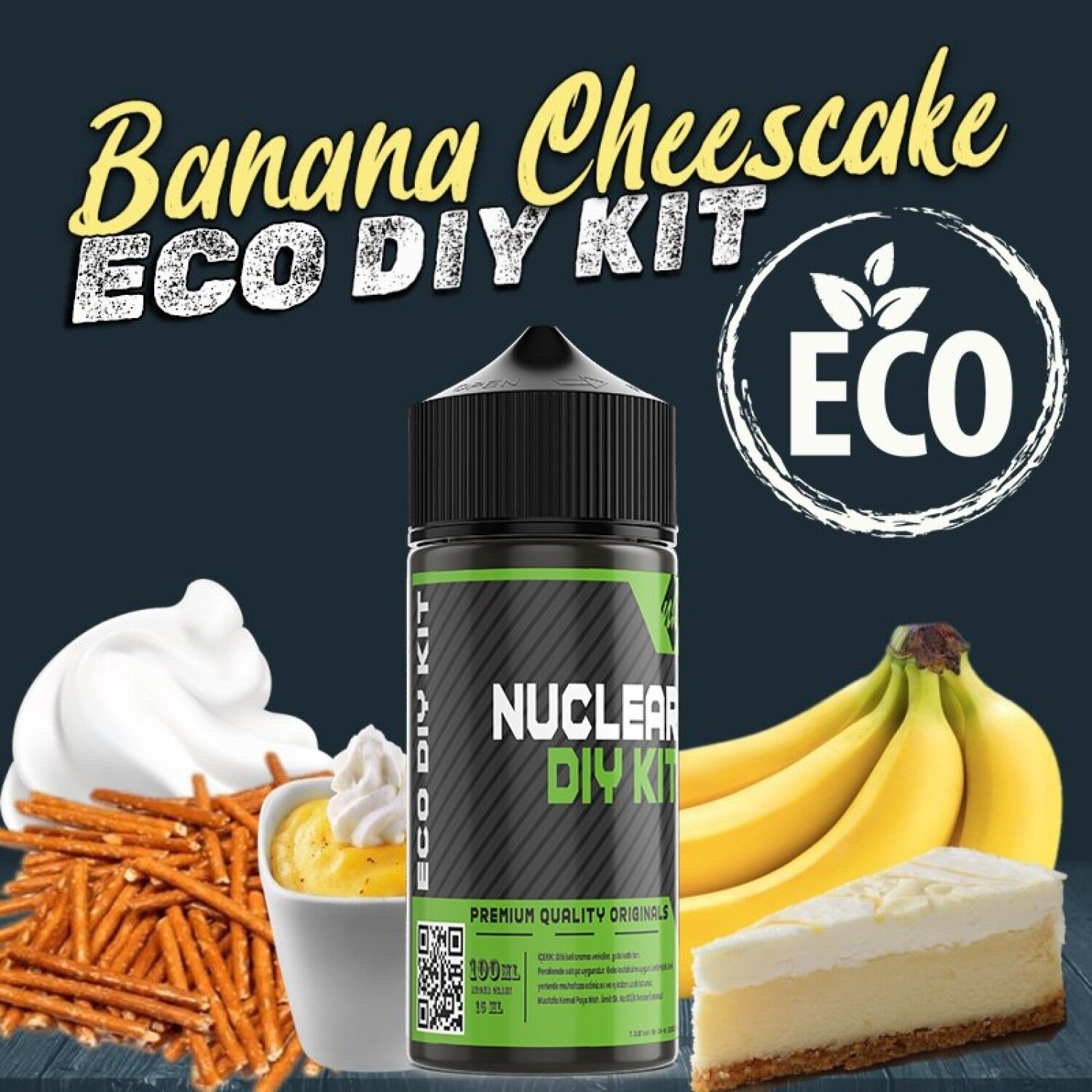 Eco Banana Cheesecake Aroma Dıy-Kit