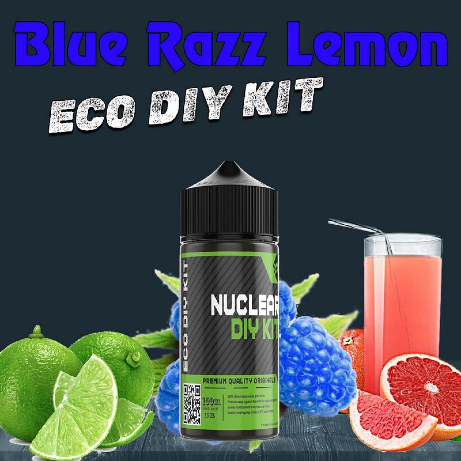 Eco Blue Razz Lemonade Aroma Dıy-Kit