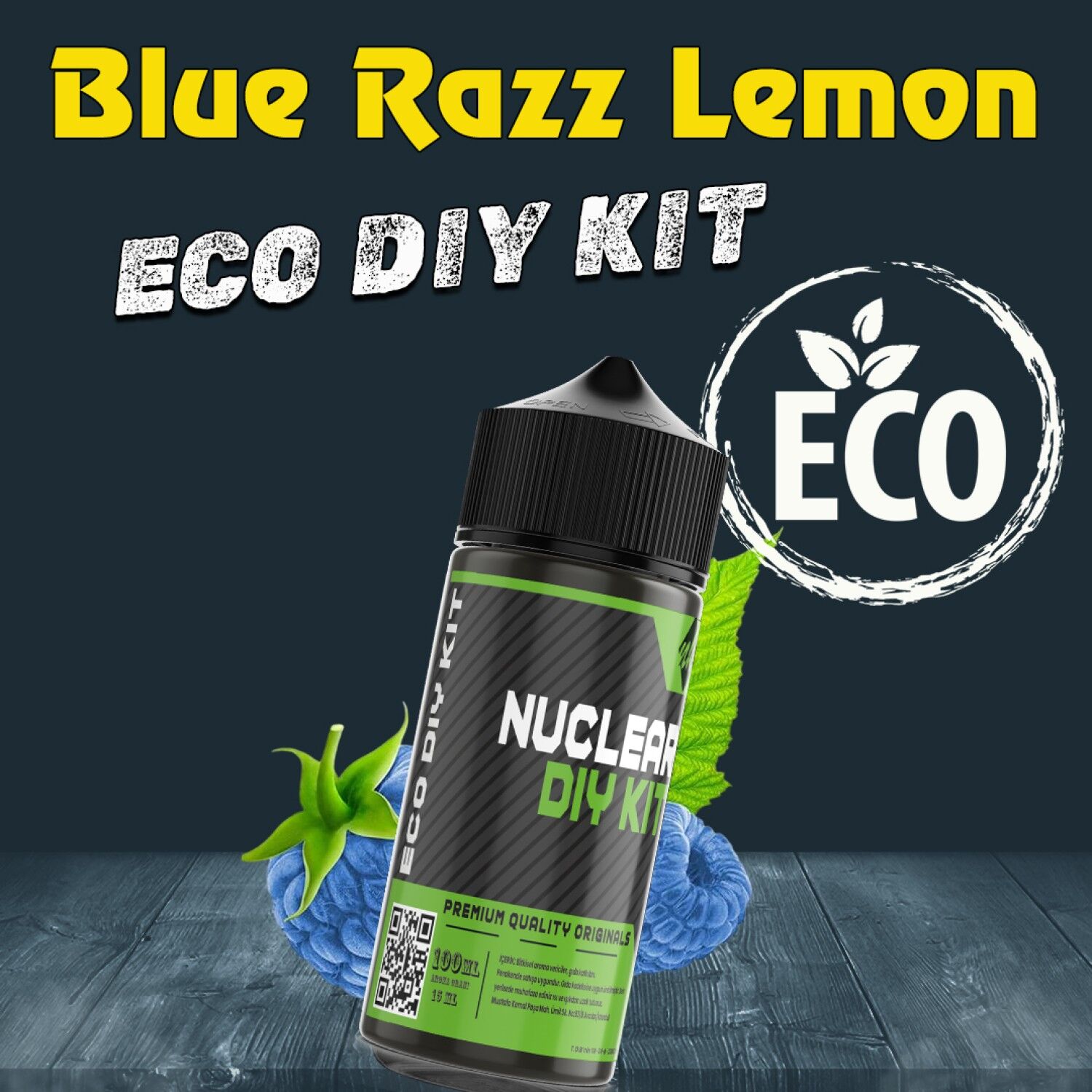 Eco Blue Razz Lemonade İce Aroma Dıy-Kit Drif Serisi