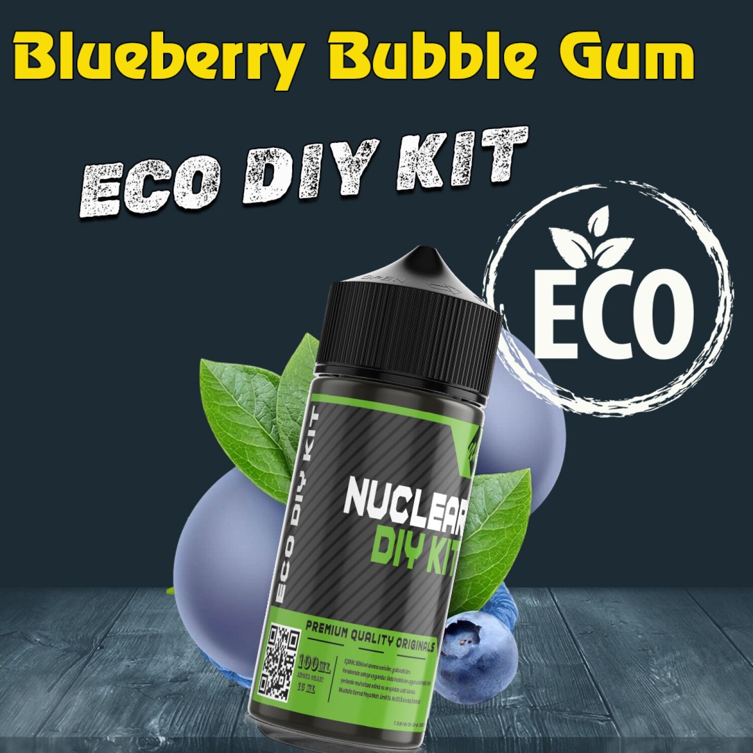 Eco Blueberry Bubblegum Aroma Dıy-Kit Drif Serisi