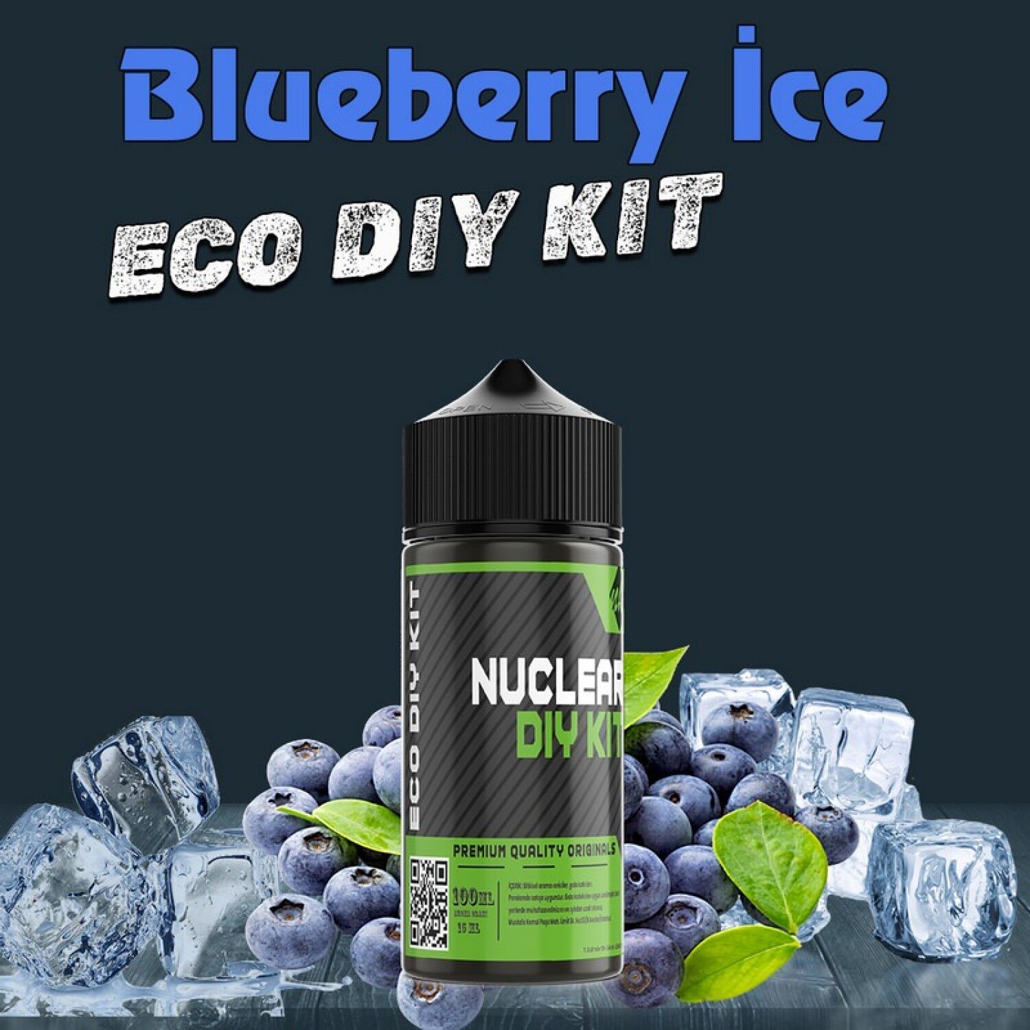 Eco Blueberry İce Aroma Dıy-Kit