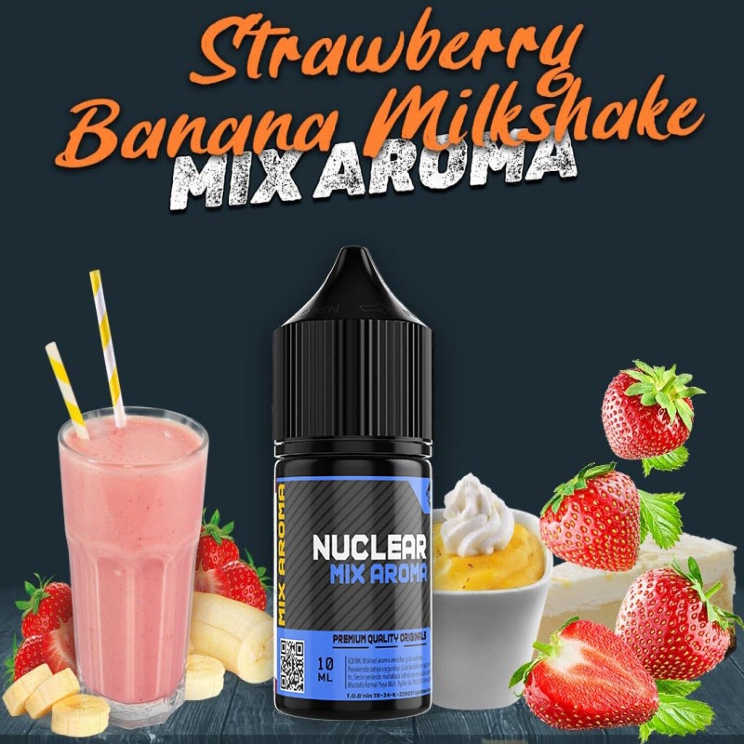 Strawberry Banana Milkshake Mix Aroma