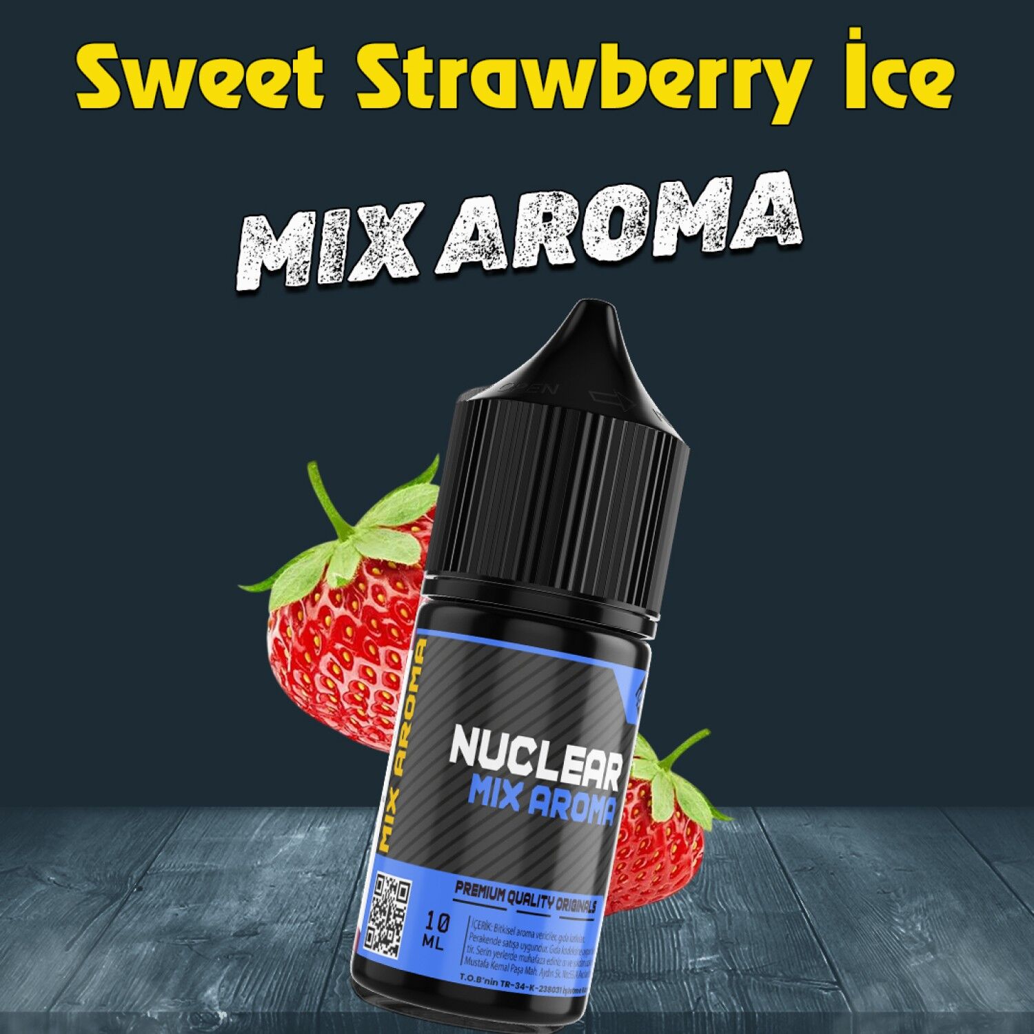 Sweet Strawberry İce Mix Aroma Drif Serisi