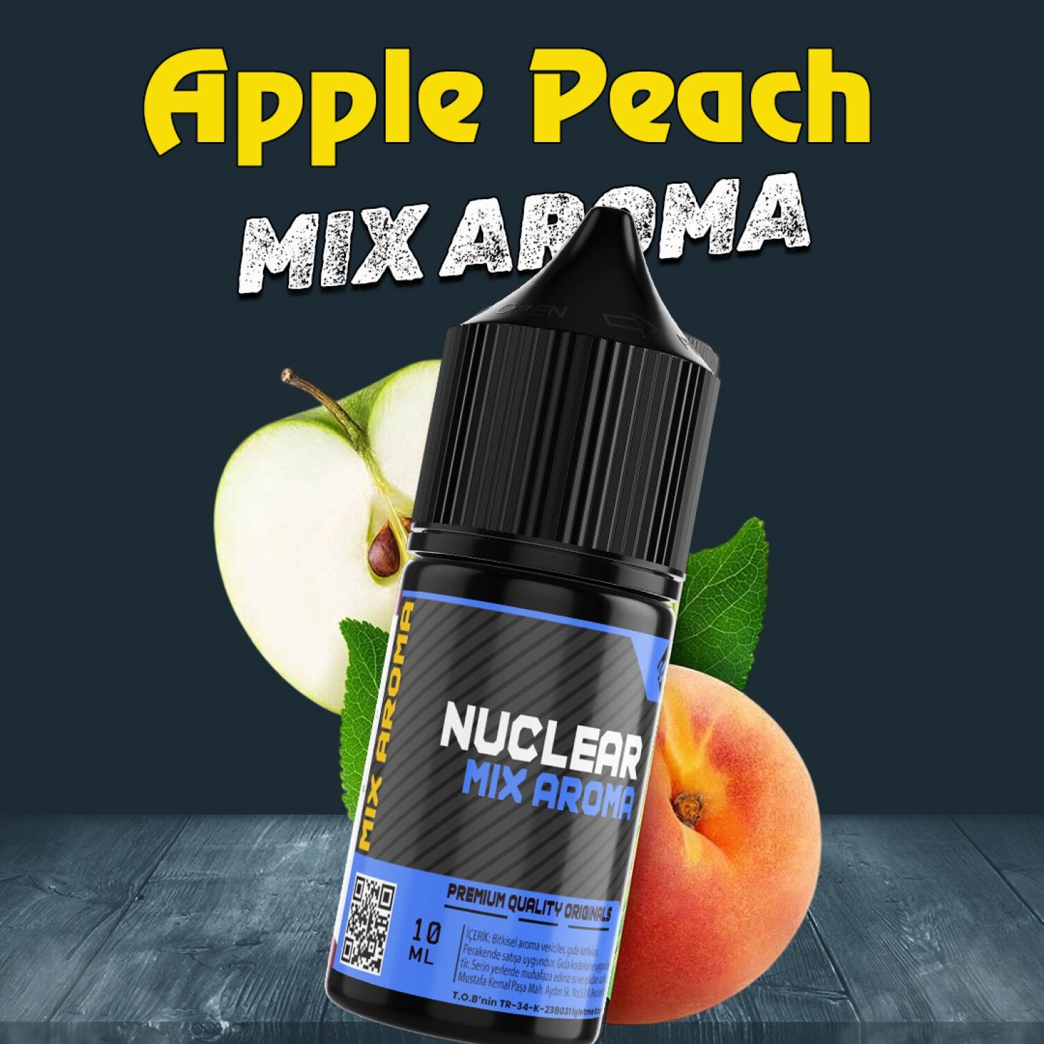 Apple Peach Mix Aroma Drif Serisi