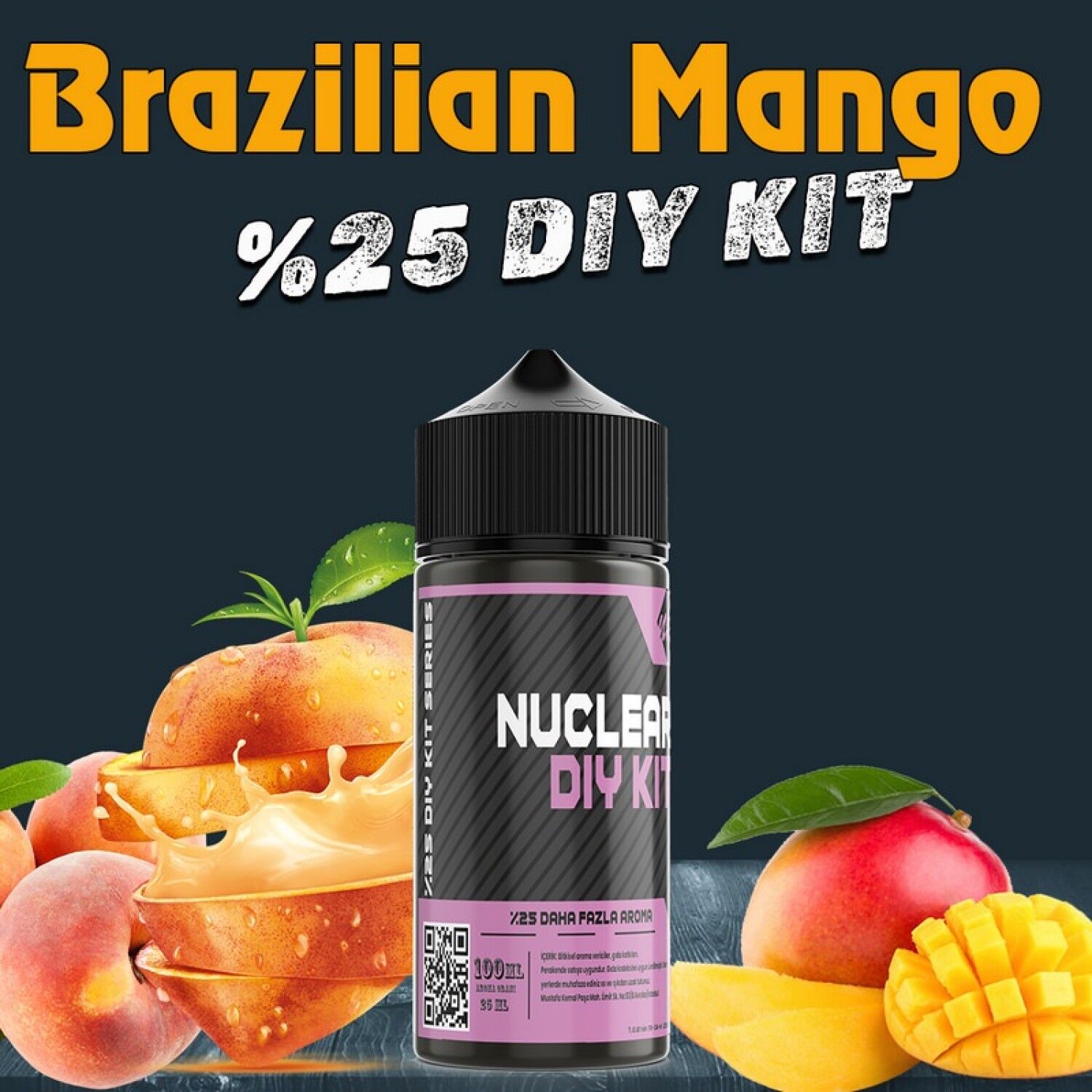 %25 Brazilian Mango Yoğun Aroma Dıy-Kit