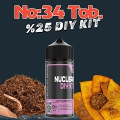 %25 No 34 Tobaco Yoğun Aroma Dıy-Kit